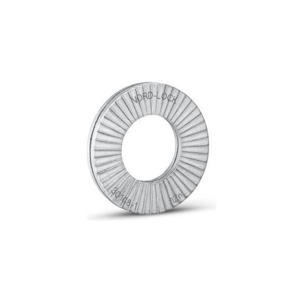 Nord-Lock Wedge Lock Washer, For Screw Size M16 Steel, Zinc Plated Finish 2705 - main